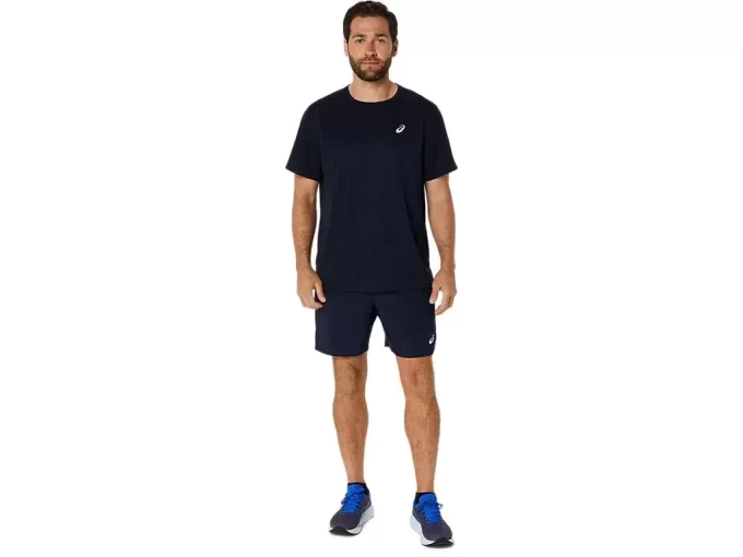CAMISETA DE MANGA CORTA ASICS PLATA CAMISETA DE MANGA CORTA ASICS PLATA