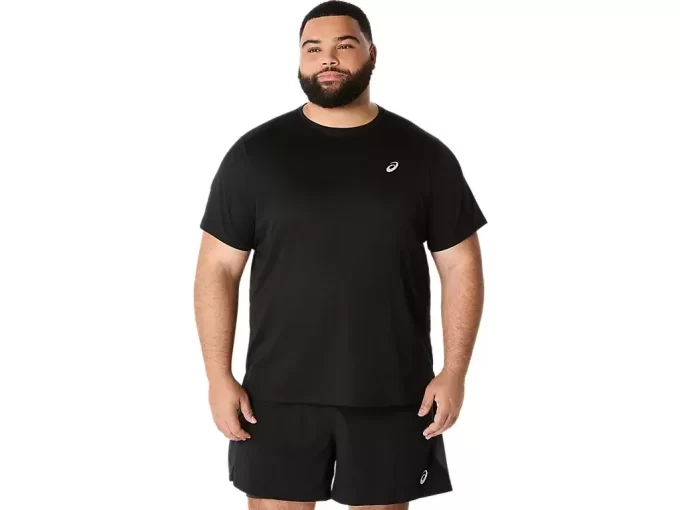 CAMISETA DE MANGA CORTA ASICS PLATA