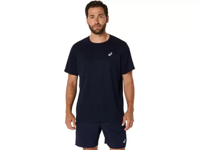 CAMISETA DE MANGA CORTA ASICS PLATA CAMISETA DE MANGA CORTA ASICS PLATA
