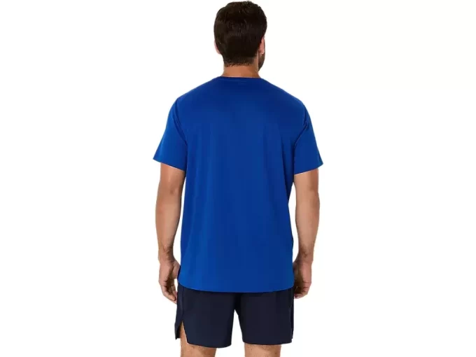 CAMISETA DE MANGA CORTA ASICS PLATA
