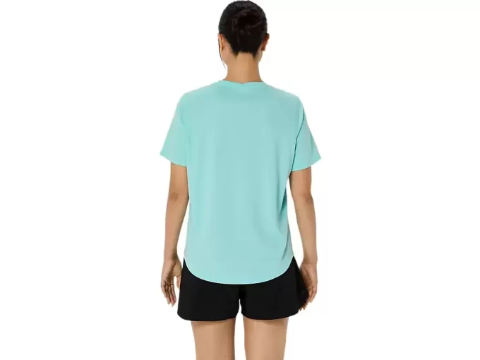 CAMISETA DE MANGA CORTA ASICS PLATA CAMISETA DE MANGA CORTA ASICS PLATA