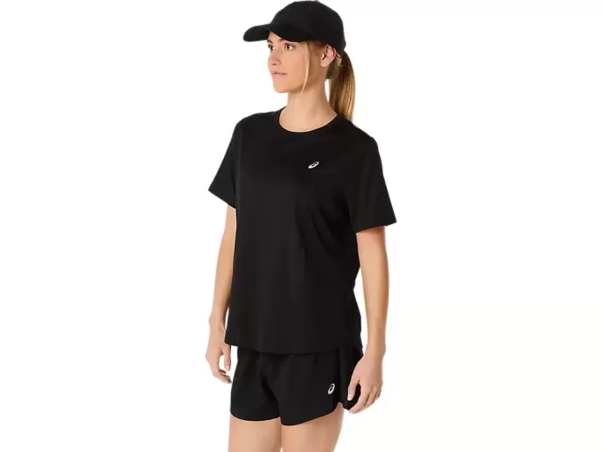CAMISETA DE MANGA CORTA ASICS PLATA CAMISETA DE MANGA CORTA ASICS PLATA