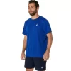 CAMISETA DE MANGA CORTA ASICS PLATA