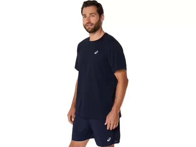 CAMISETA DE MANGA CORTA ASICS PLATA CAMISETA DE MANGA CORTA ASICS PLATA
