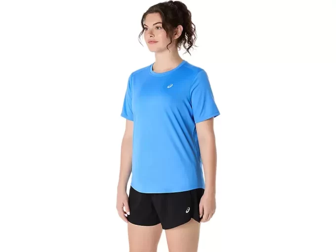 CAMISETA DE MANGA CORTA ASICS PLATA CAMISETA DE MANGA CORTA ASICS PLATA