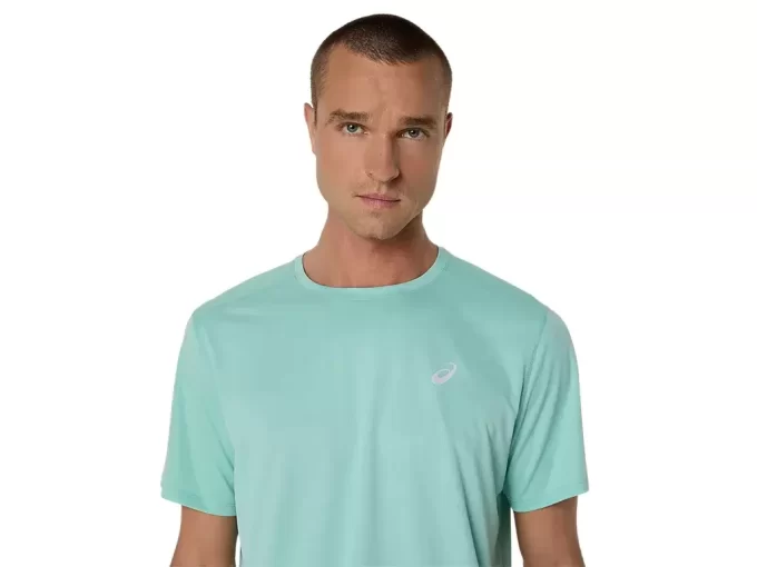 CAMISETA DE MANGA CORTA ASICS PLATA CAMISETA DE MANGA CORTA ASICS PLATA