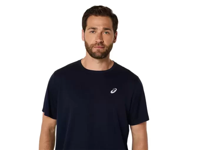 CAMISETA DE MANGA CORTA ASICS PLATA CAMISETA DE MANGA CORTA ASICS PLATA