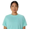 CAMISETA DE MANGA CORTA ASICS PLATA CAMISETA DE MANGA CORTA ASICS PLATA