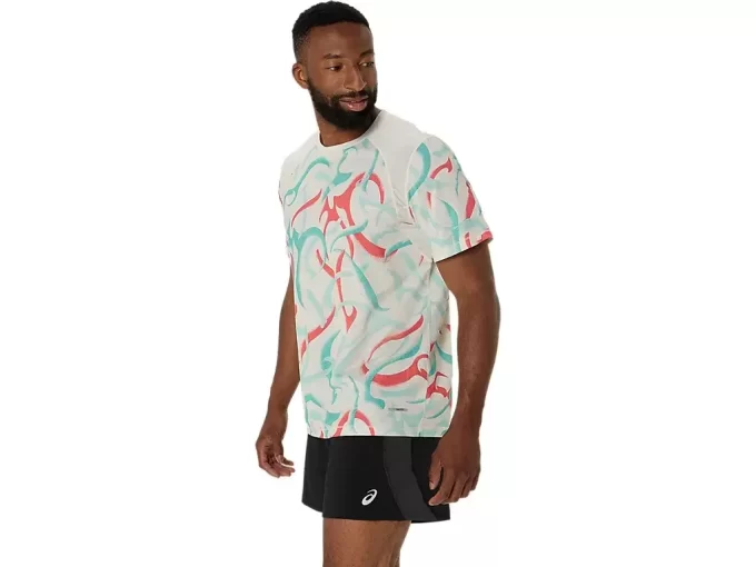 CAMISETA DE MANGA CORTA CON ESTAMPADO COMPLETO DE CARRETERA