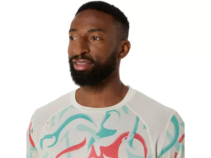CAMISETA DE MANGA CORTA CON ESTAMPADO COMPLETO DE CARRETERA