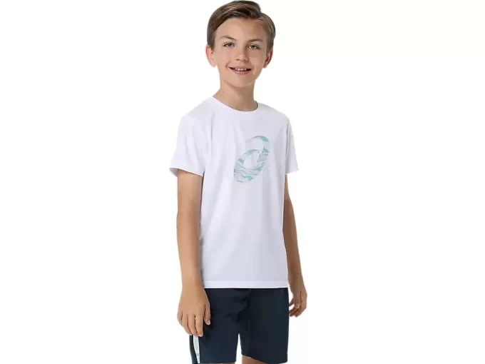 CAMISETA DE MANGA CORTA CON GRÁFICO ESPIRAL CAMISETA DE MANGA CORTA CON GRÁFICO ESPIRAL