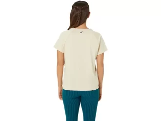 CAMISETA DE MANGA CORTA ELÁSTICA FLEXIBLE PARA MUJER