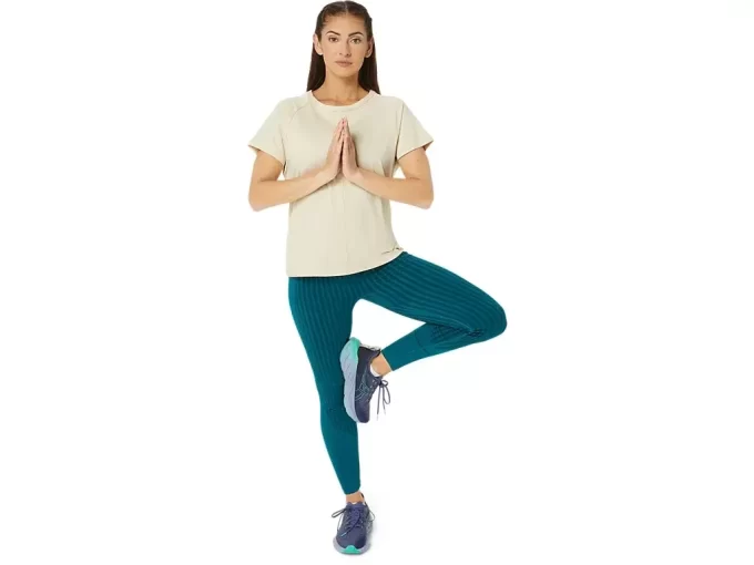 CAMISETA DE MANGA CORTA ELÁSTICA FLEXIBLE PARA MUJER CAMISETA DE MANGA CORTA ELÁSTICA FLEXIBLE PARA MUJER