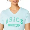 CAMISETA DE MANGA CORTA PARA MUJER EST. 1977 CON CUELLO EN V CAMISETA DE MANGA CORTA PARA MUJER EST. 1977 CON CUELLO EN V