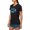 CAMISETA DE MANGA CORTA PARA MUJER EST. 1977 CON CUELLO EN V