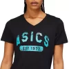 CAMISETA DE MANGA CORTA PARA MUJER EST. 1977 CON CUELLO EN V