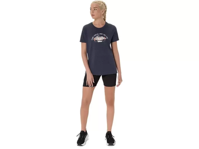 CAMISETA DE MANGA CORTA RETRO ASICS GSG 77
