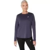CAMISETA DE MANGA LARGA ASICS PLATA CAMISETA DE MANGA LARGA ASICS PLATA