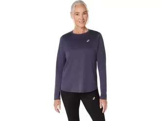 CAMISETA DE MANGA LARGA ASICS PLATA CAMISETA DE MANGA LARGA ASICS PLATA