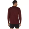 CAMISETA DE MANGA LARGA ASICS PLATA CAMISETA DE MANGA LARGA ASICS PLATA
