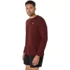 CAMISETA DE MANGA LARGA ASICS PLATA CAMISETA DE MANGA LARGA ASICS PLATA