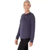 CAMISETA DE MANGA LARGA ASICS PLATA CAMISETA DE MANGA LARGA ASICS PLATA