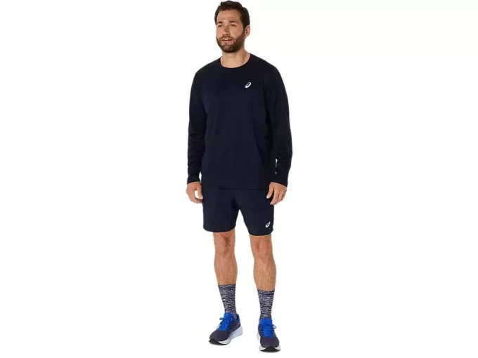CAMISETA DE MANGA LARGA ASICS PLATA CAMISETA DE MANGA LARGA ASICS PLATA