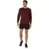 CAMISETA DE MANGA LARGA ASICS PLATA CAMISETA DE MANGA LARGA ASICS PLATA