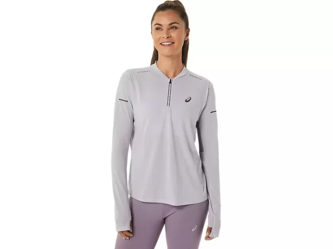 CAMISETA DE MANGA LARGA CON MEDIA CREMALLERA METARUN PARA MUJER CAMISETA DE MANGA LARGA CON MEDIA CREMALLERA METARUN PARA MUJER