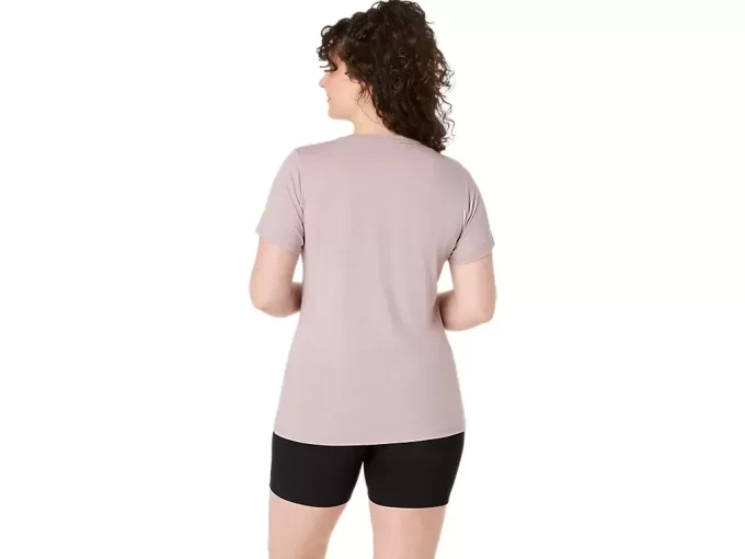 Camiseta de mujer con eslogan de girasol y cuello en pico Camiseta de mujer con eslogan de girasol y cuello en pico