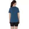Camiseta de mujer con eslogan de girasol y cuello en pico