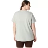 Camiseta de mujer con eslogan de girasol y cuello en pico Camiseta de mujer con eslogan de girasol y cuello en pico