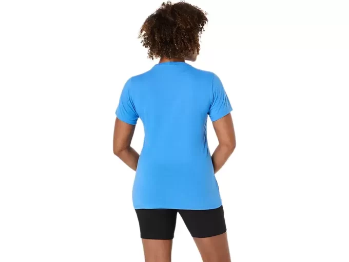 Camiseta de mujer con eslogan de girasol y cuello en pico Camiseta de mujer con eslogan de girasol y cuello en pico