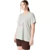 Camiseta de mujer con eslogan de girasol y cuello en pico Camiseta de mujer con eslogan de girasol y cuello en pico