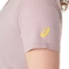 Camiseta de mujer con eslogan de girasol y cuello en pico Camiseta de mujer con eslogan de girasol y cuello en pico