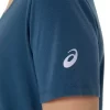 Camiseta de mujer con eslogan de girasol y cuello en pico