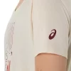 Camiseta de mujer con eslogan de girasol y cuello en pico Camiseta de mujer con eslogan de girasol y cuello en pico