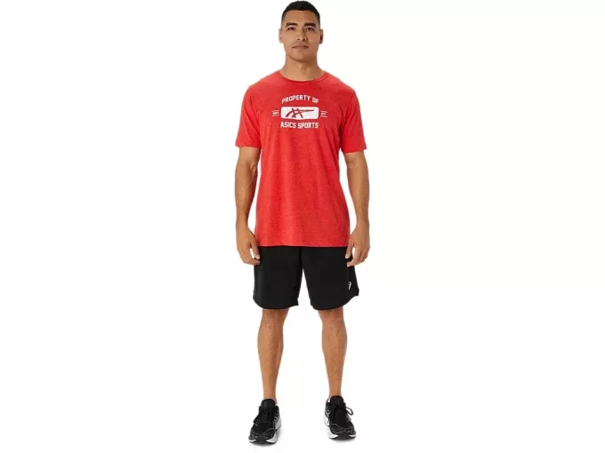 CAMISETA DEPORTIVA DE MANGA CORTA PROPIEDAD DE ASICS CAMISETA DEPORTIVA DE MANGA CORTA PROPIEDAD DE ASICS