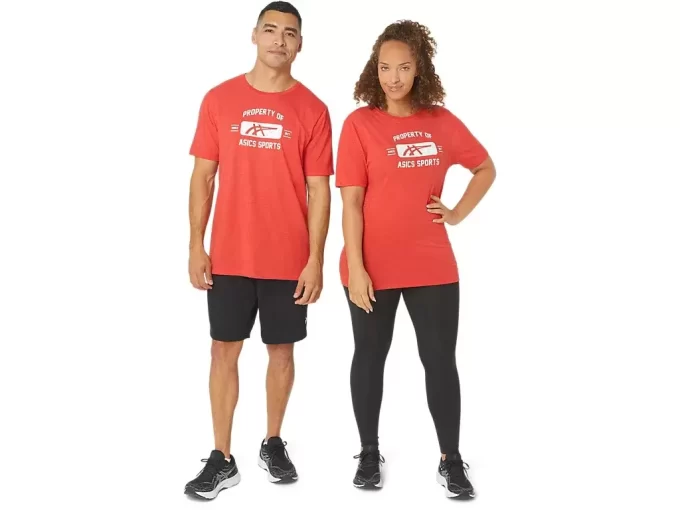 CAMISETA DEPORTIVA DE MANGA CORTA PROPIEDAD DE ASICS CAMISETA DEPORTIVA DE MANGA CORTA PROPIEDAD DE ASICS