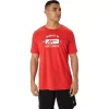 CAMISETA DEPORTIVA DE MANGA CORTA PROPIEDAD DE ASICS CAMISETA DEPORTIVA DE MANGA CORTA PROPIEDAD DE ASICS