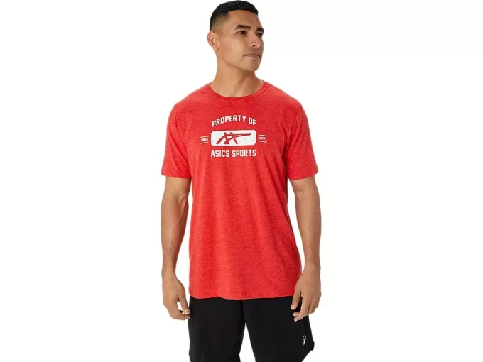 CAMISETA DEPORTIVA DE MANGA CORTA PROPIEDAD DE ASICS CAMISETA DEPORTIVA DE MANGA CORTA PROPIEDAD DE ASICS