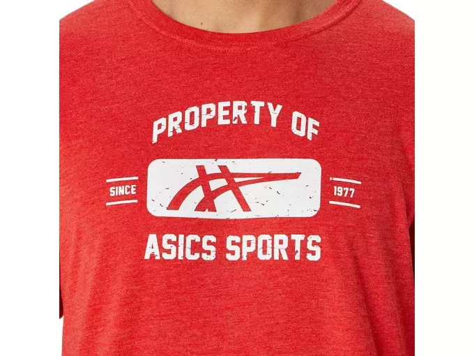 CAMISETA DEPORTIVA DE MANGA CORTA PROPIEDAD DE ASICS CAMISETA DEPORTIVA DE MANGA CORTA PROPIEDAD DE ASICS