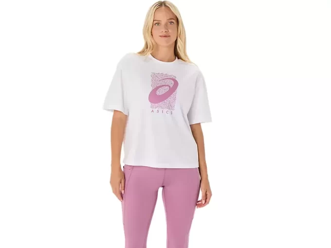 CAMISETA RELAJADA CON GRÁFICO EN ESPIRAL DE ASICS TRAINING CORE CAMISETA RELAJADA CON GRÁFICO EN ESPIRAL DE ASICS TRAINING CORE
