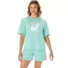 CAMISETA RELAJADA CON GRÁFICO EN ESPIRAL DE ASICS TRAINING CORE CAMISETA RELAJADA CON GRÁFICO EN ESPIRAL DE ASICS TRAINING CORE
