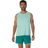 CAMISETA SIN MANGAS ASICS PLATA CAMISETA SIN MANGAS ASICS PLATA