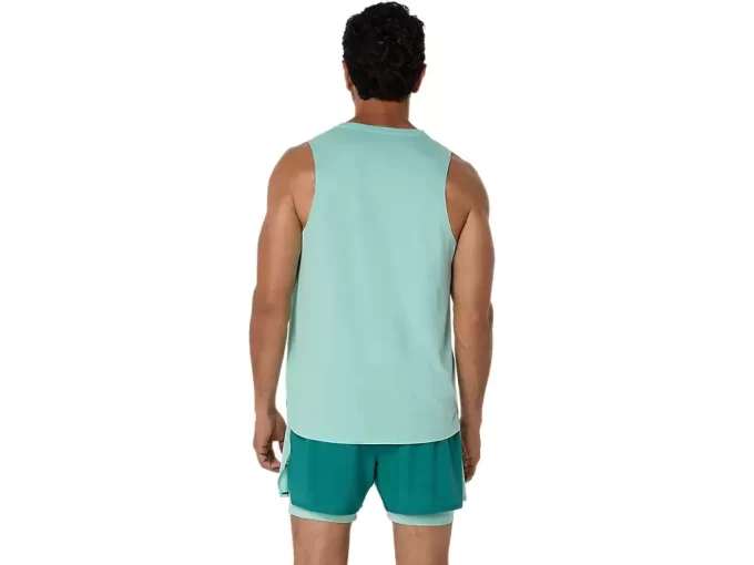 CAMISETA SIN MANGAS ASICS PLATA CAMISETA SIN MANGAS ASICS PLATA