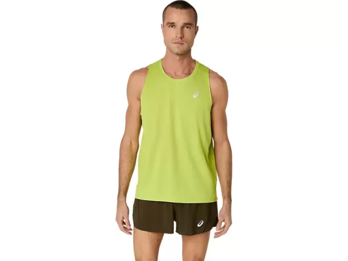 CAMISETA SIN MANGAS ASICS PLATA CAMISETA SIN MANGAS ASICS PLATA