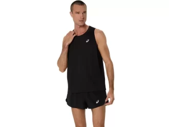 CAMISETA SIN MANGAS ASICS PLATA