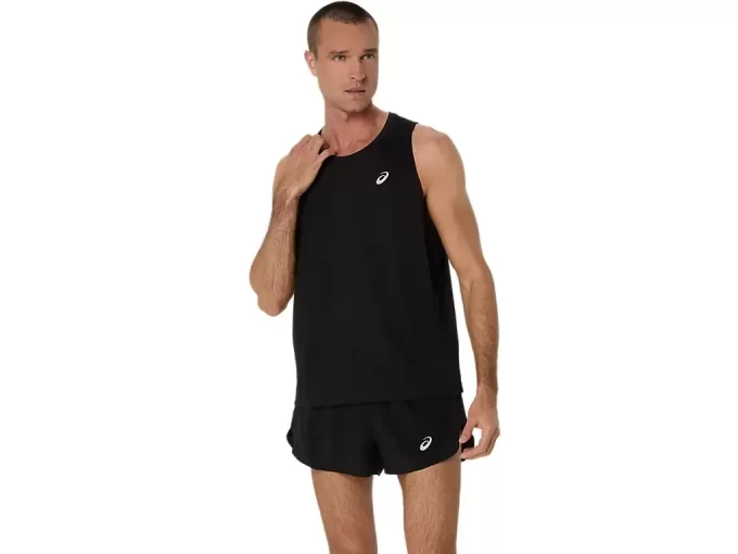 CAMISETA SIN MANGAS ASICS PLATA CAMISETA SIN MANGAS ASICS PLATA