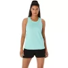 CAMISETA SIN MANGAS ASICS PLATA CAMISETA SIN MANGAS ASICS PLATA